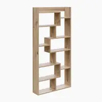 Biblioteca KUTTAP, pin, 90x22x182 cm