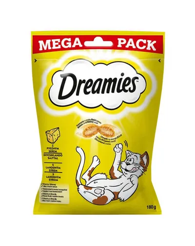 DREAMIES Recompense pisici, cu branza 180g