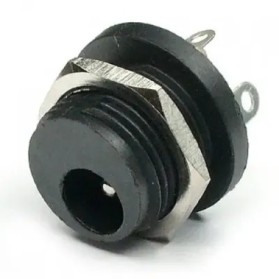 Mufa alimentare pe panou 5.5x2.5 mm 3A-24VDC GBC 29.0628.00