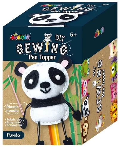 Set creativ Avenir - DIY Panda Pencil Topper