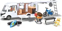 Set de joaca Diсkie Toys - Rulota, cu accesorii, sunete si lumini
