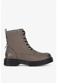 Ghete dama 5905588910916 - Piele nabuc - Gri - Gri