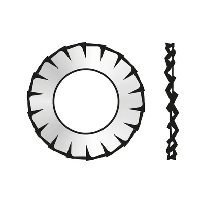Saiba Elastica Crestaturi Exterioare Forma A 6798 Otel Zincat-25