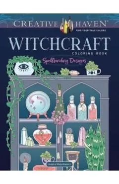 Creative Haven Witchcraft Coloring Book: Spellbinding Designs
