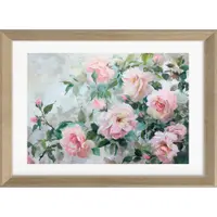 Tablou cu ramă imprimat 75x56 cm Blooming Roses – Styler