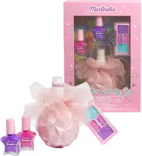 Set cosmetic Martinelia - Oja, fard de pleoape și apă de toaletă cu sclipici