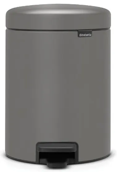 Coș de gunoi Brabantia - NewIcon, 5 l, Mineral Concrete Grey