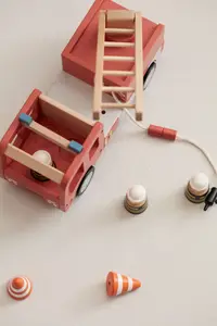 Jucarie din lemn - Fire truck - Aiden