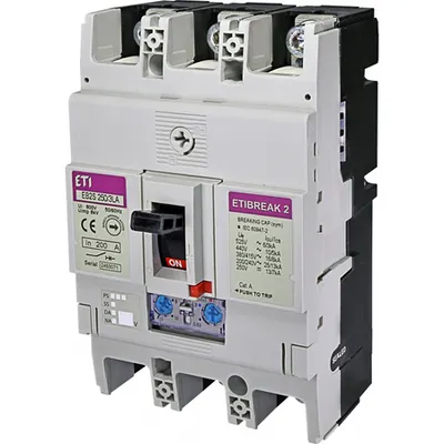 Eb2s 250/3la 200a 3p