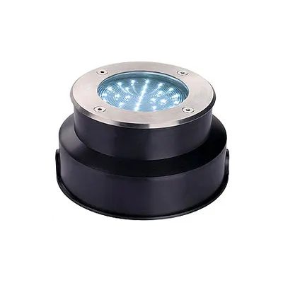 DASAR 115 LED,6 W,inox,lumina albastra