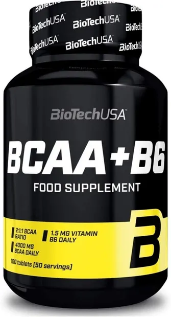 BCAA + B6, 100 tablete, BioTech USA
