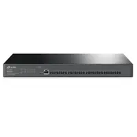 Switch cu 16 porturi SFP+ Gigabit TP-Link TL-SX3016F, 1 port RJ45, 320 Gbps, 238.09 Mpps, 32.000 MAC, Omada SDN, cu management