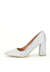 Pantofi eleganti argintii BHH7651 01 12384 - Argintiu