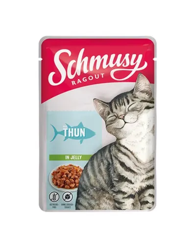 SCHMUSY RAGOUT ton in aspic hrana pentru pisica 22x100 g