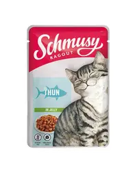 SCHMUSY RAGOUT ton in aspic hrana pentru pisica 22x100 g