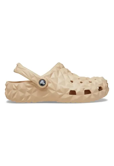 Saboti Classic Geometric Clog - Bej