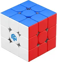 Cub magnetic pentru rezolvare rapidă GAN - 13 Maglev Frosted, 3х3