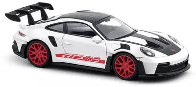 Model de colecție NOREV Modern: Mașini - Porsche 911 GT3 RS 2022 White Weissach Pack Jet-car
