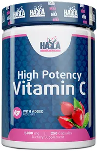 High Potency Vitamin C, 1000 mg, 250 capsule, Haya Labs