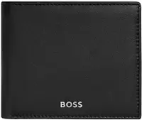 Portofel pentru bărbați Hugo Boss Classic Smooth - Cu suport pentru monede, negru