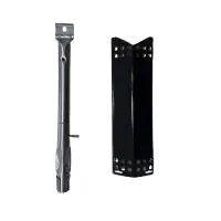 Set arzator gratar si capac de protectie pentru arzator