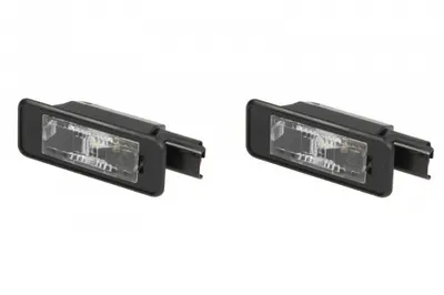 Lampa numar LED, 2 buc., 12V, potrivit CITROEN C4 GRAND PICASSO I, C4 PICASSO I, C5 III, DS4; PEUGEOT 208 I, 308, 508 I dupa 2006