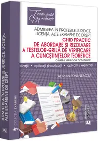 Ghid practic de abordare și rezolvare a testelor-grila de verificare a cunoștințelor teoretice - Paperback brosat