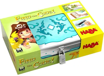 Joc magnetic pentru copii Haba - Gaseste codul! Insula piratilor
