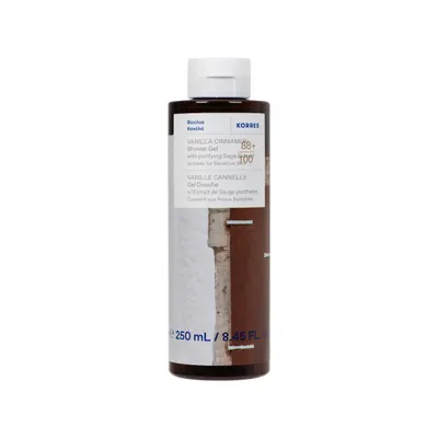 Gel de dus Vanilla Cinnamon, 250ml, Korres
