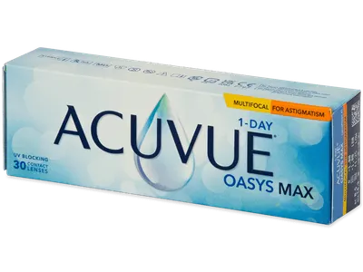 Acuvue Oasys Max 1-Day Multifocal for Astigmatism (30 lentile)