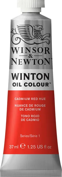 Winsor & Newton Winton - nuanță roșu cadmiu, 37 ml