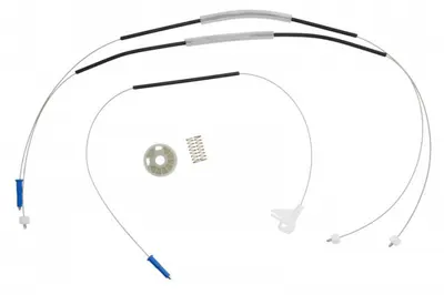 Kit reparatie macara geam fata dreapta set SEAT CORDOBA, IBIZA II, INCA; VW CADDY II intre 1993-2004