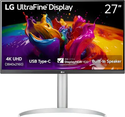 Monitor LG - UltraFine 27UP850K-W, 27'', IPS, UHD, gri