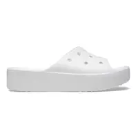 Papuci Crocs Classic Platform Slide Alb - White