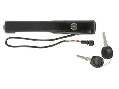 Maner usa Stanga Fata potrivit VW PASSAT B3 1988-1993 - (cu cheie; exterior, cu incuietoare, cu cablu/cabluri; negru)