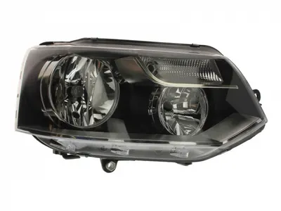Far fata dreapta (H15 H7, electric, cu motor, culoare interior: negru) potrivit VW MULTIVAN T5, TRANSPORTER T5