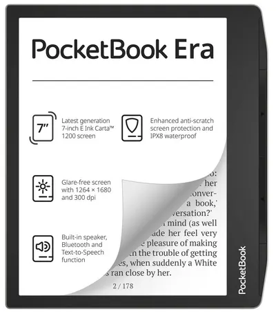 Cititor de cărți electronice PocketBook - Era PB700, 7'', Stardust Silver