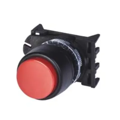 Push Buttonnprotruding Red