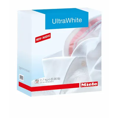 Detergent pudra de rufe Miele, pentru rufe albe, Formula cu oxigen activ, 2.7 kg