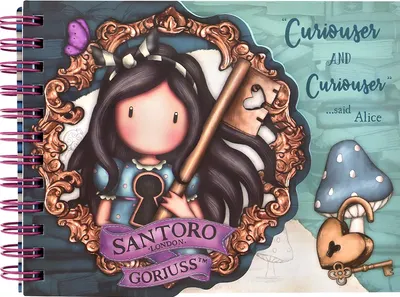 Caietul spiralat Santoro Gorjuss - Curiozitate