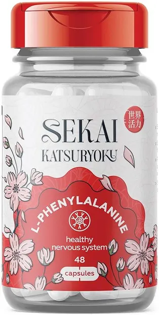 L-Phenylalanine, 48 capsule, Sekai Katsuryoku