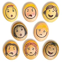Set 8 pietre educative mari