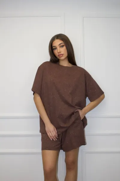 Set dama tricou si pantaloni scurti