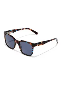 Ochelari de soare patrati unisex - Maro/Albastru