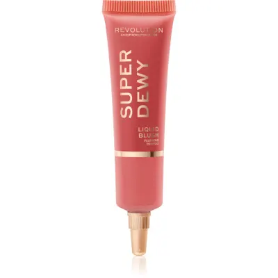 Revolution Superdewy fard de obraz lichid culoare Flushing For You 15 ml