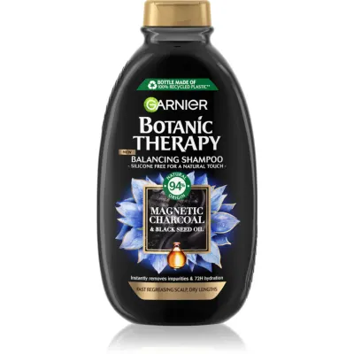 Garnier Botanic Therapy Magnetic Charcoal Sampon pentru scalp gras si fire de par cu terminatii uscate 250 ml