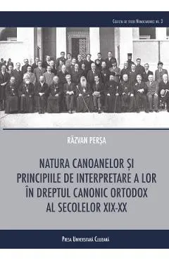 Natura canoanelor si principiile de interpretare a lor in dreptul canonic