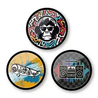 Insigne, 3buc/set, Roller Nikidom, Beat