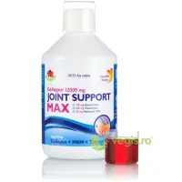 Joint Support Max - Colagen Hidrolizat PurePeptide Tip 1, 2 si 3 cu 12000mg, Acid Hialuronic, Glucozamina, Condroitina, MSM, Turmeric si Seleniu 500ml