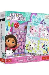 Joc: Serpisori si scari. Gabby’s Dollhouse